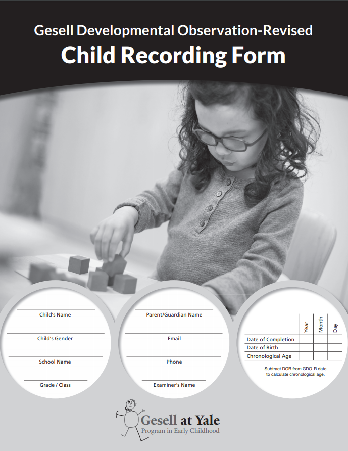 GDO-R Child Recording Forms