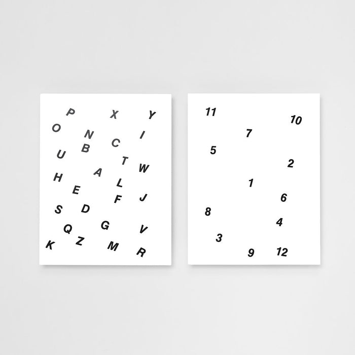 Letters and Numbers Cards